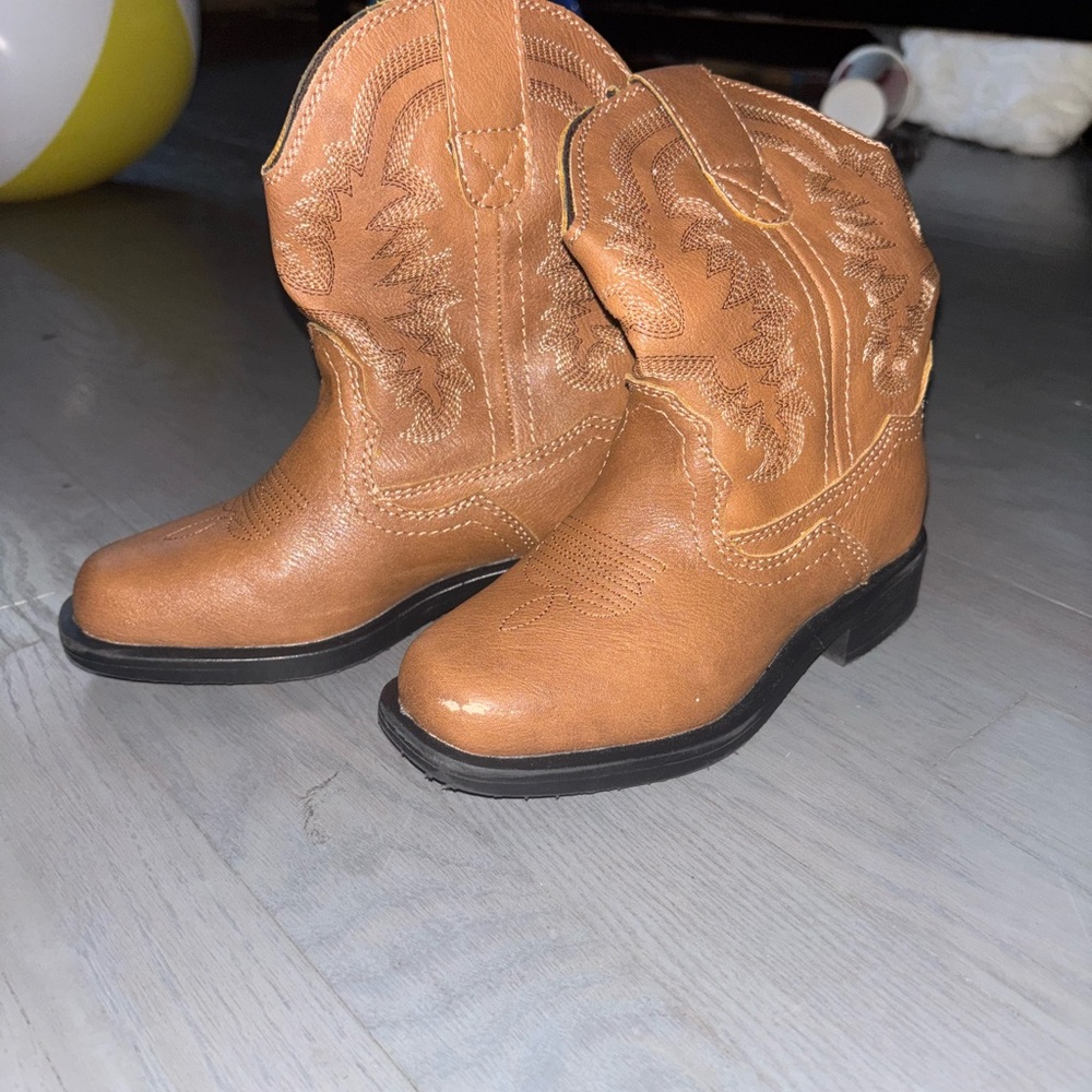 Tan Cowboy Boots